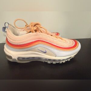 Nike Air Max 97 Football Grey Light Thistle Women Size 8 Women's  [CW5588-001]